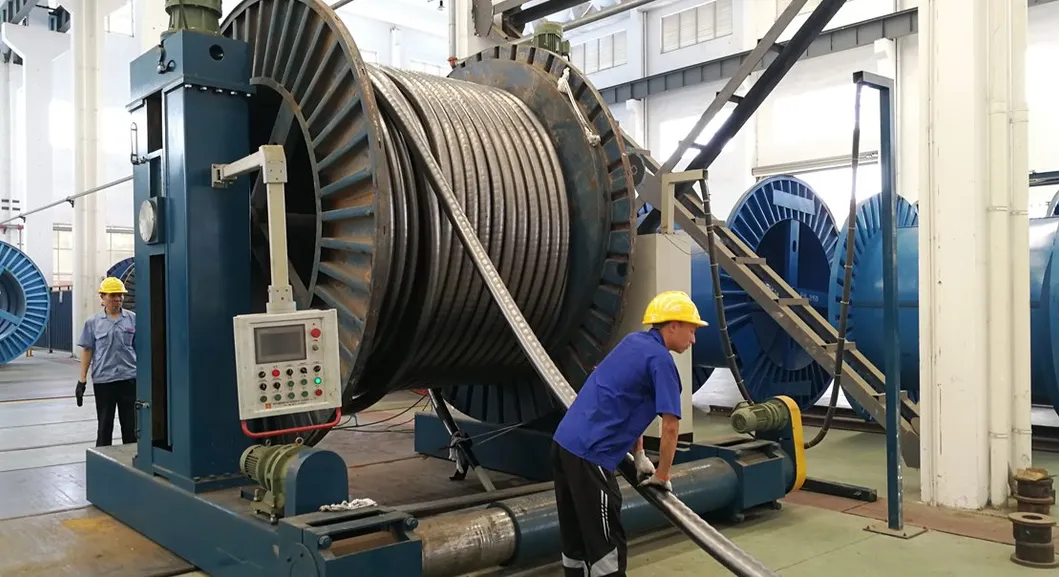 38/66kV 72.5kV Copper Conductor, XLPE Insulated, Aluminium Corrugated Sheath, PVC/PE Cable