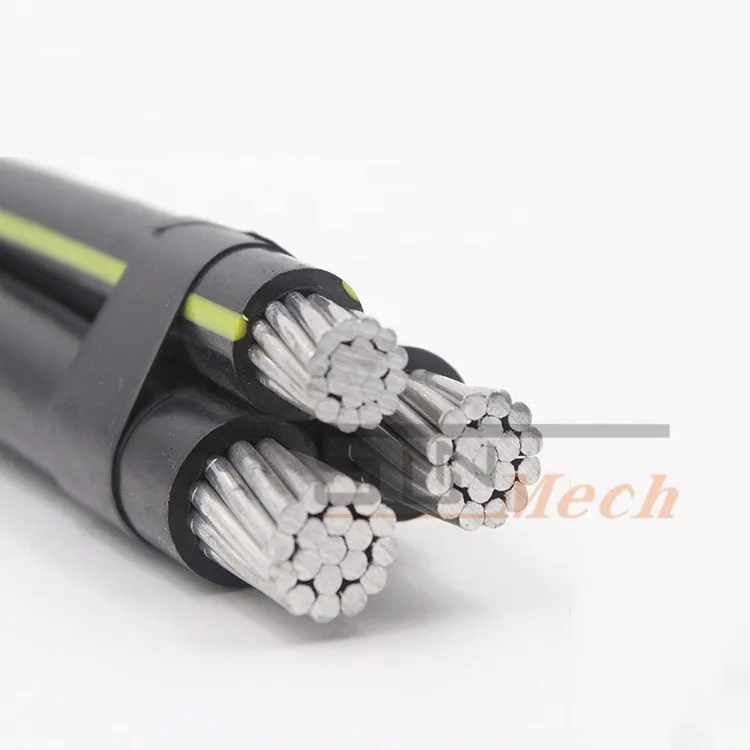 ABC Cable Aluminum Alloy Conductor Cable Steel Reinforced High Quality ABC AAC Cable