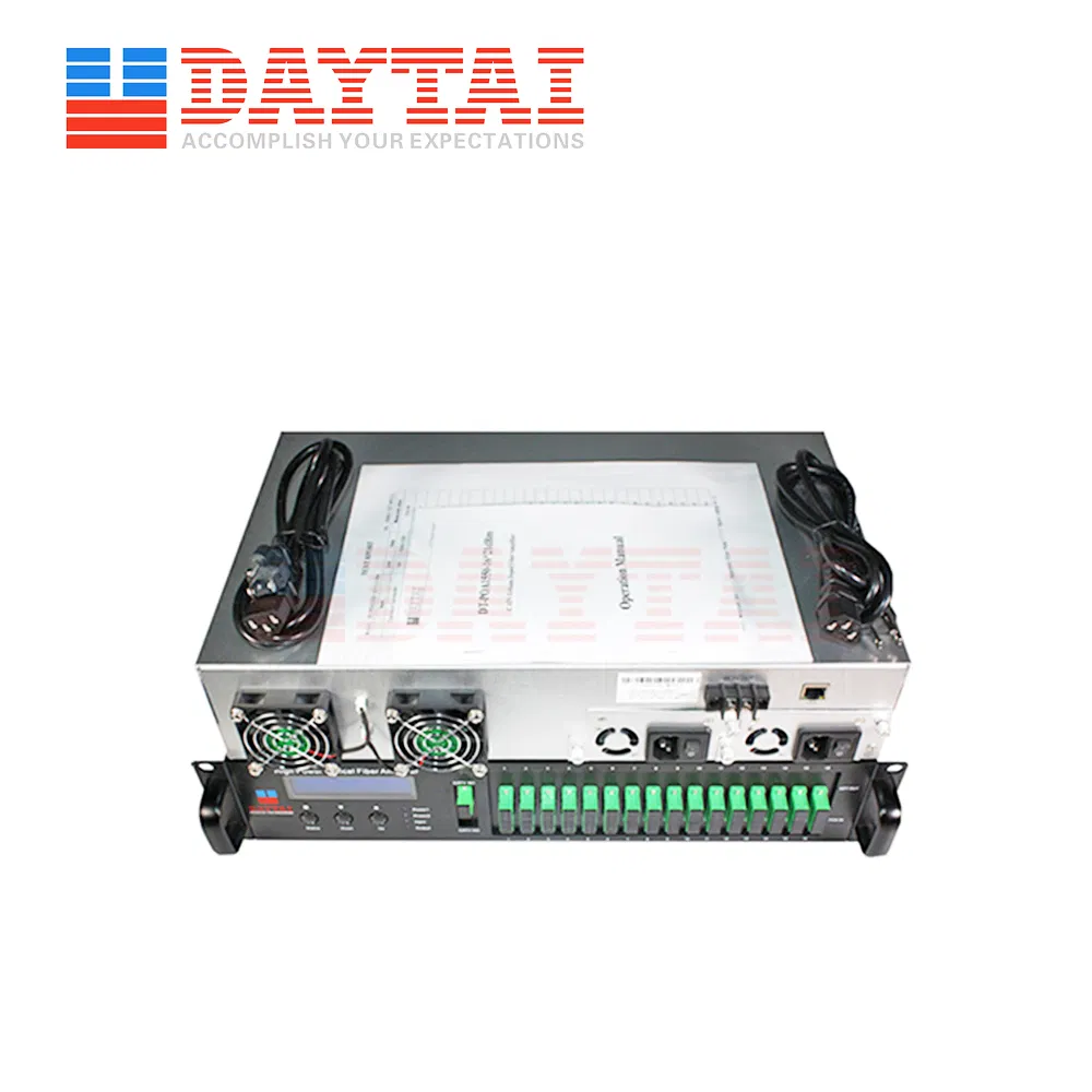 CATV 16 Outputs Ports 1550 Pon Wdm EDFA Optical Amplifier / EDFA Wdm Combiner