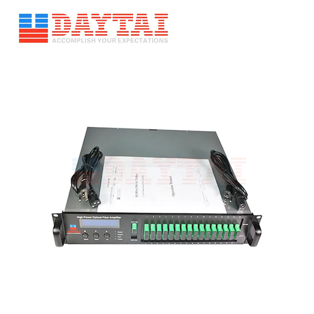 CATV 16 Outputs Ports 1550 Pon Wdm EDFA Optical Amplifier / EDFA Wdm Combiner