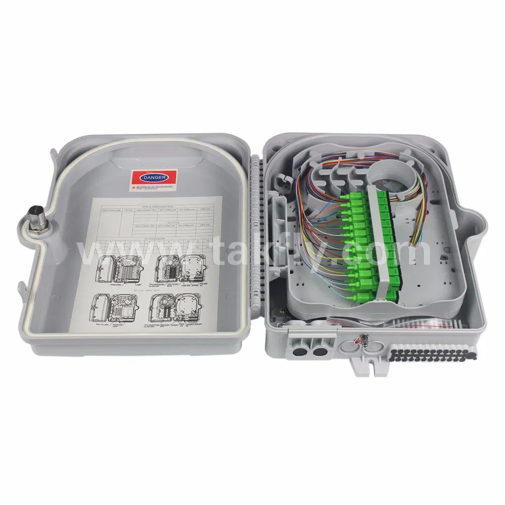 FTTH 24 Ports Sc Fiber Optical Fiber Terminal Box