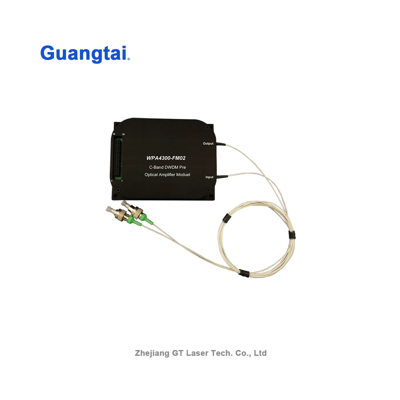 Guangtai C-Band DWDM Full Function Pre EDFA Module 70X90X15mm Wpa4300-FM02