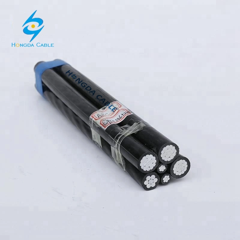 LV ABC Amka-T Cable 3X95+16+70 (0.6/1kV) with Insulated Almelec Messenger