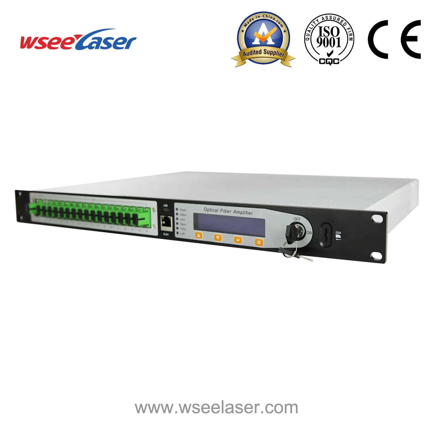 Optical-Fiber-Amplifier 1550nm CATV High-Power Without 8-Port Wdm EDFA 24-dBm