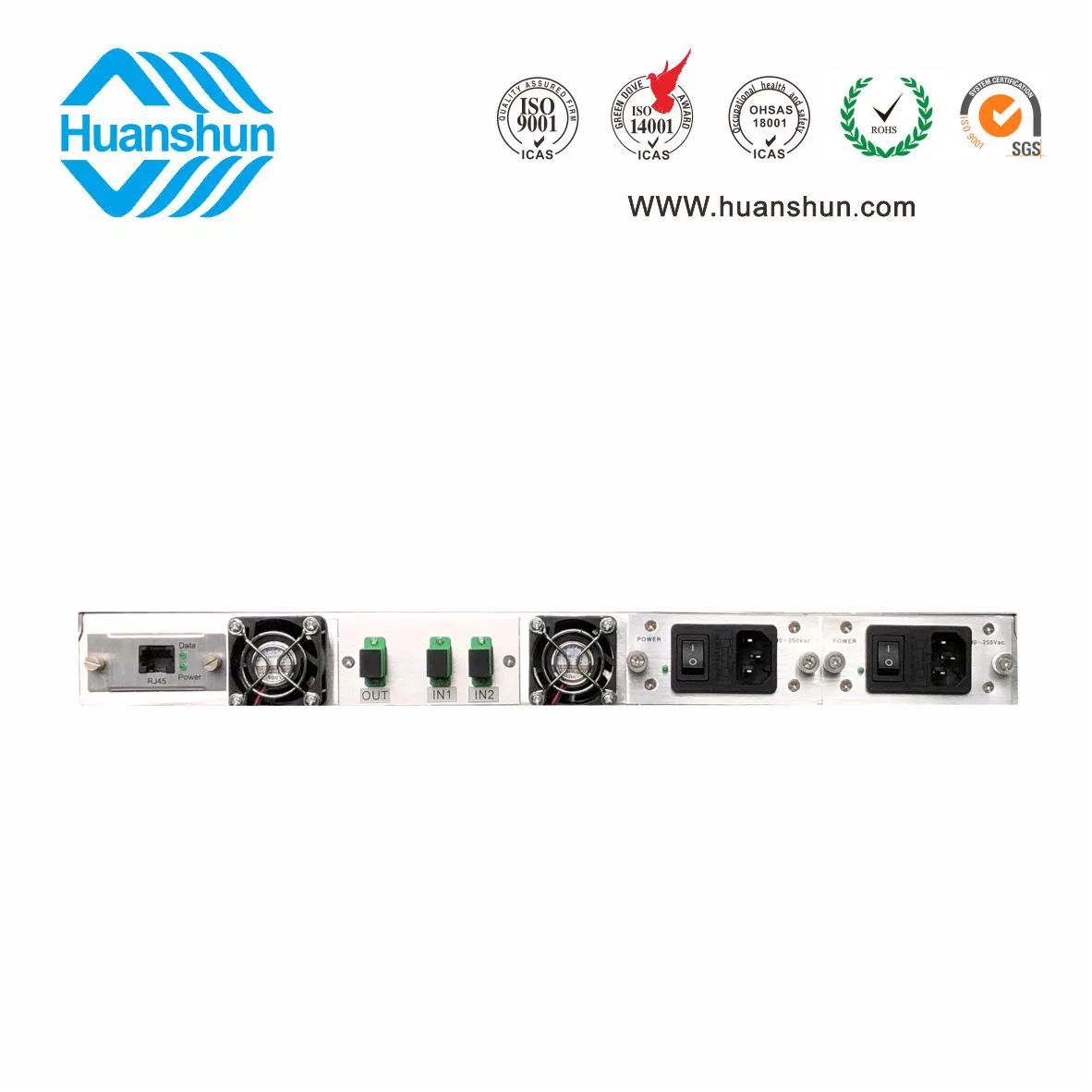 Wdm 1550nm EDFA Optic Amplifier, CATV Huanshun