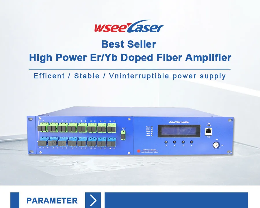 Ws-52eya2u High Power CATV Optical Amplifier Wdm Pon EDFA